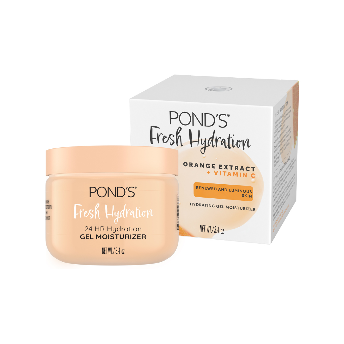 Vitamin C Gel Face Moisturizer, Orange Extract | Ponds – Ponds US